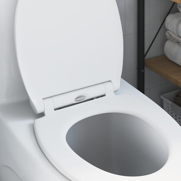 WC-Sitz Weiß Duroplast 47x37,5 cm