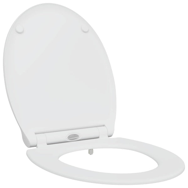 WC-Sitz Weiß Duroplast 47x37,5 cm