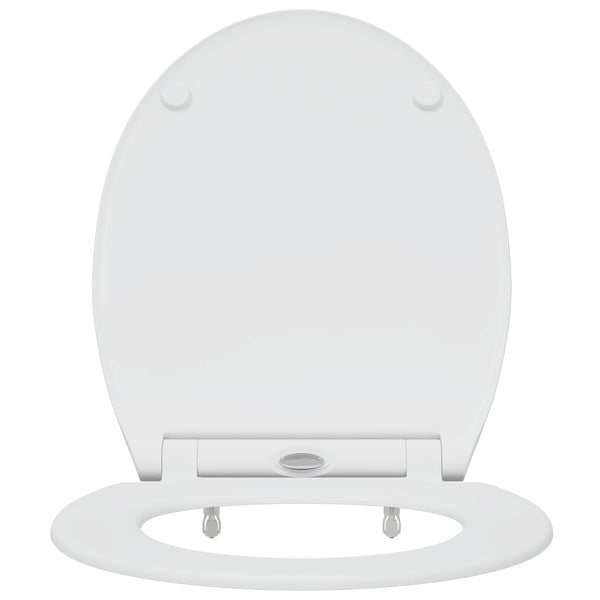 WC-Sitz Weiß Duroplast 47x37,5 cm