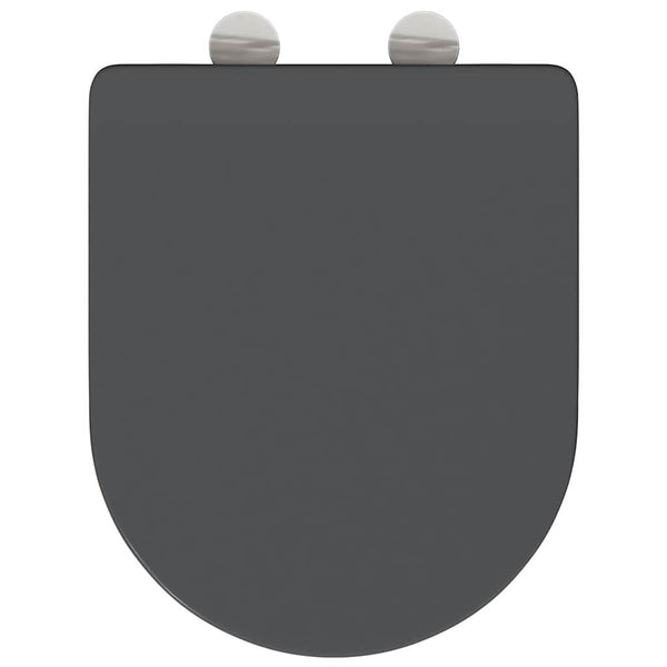 Anthrazit Toilettensitz Duroplast