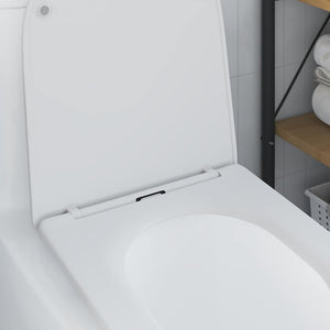 Toilettensitz Weiß Duroplast 47x36 cm