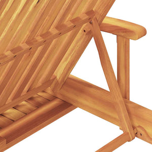 Sonnenliege 3er Set Taupe Akazienholz