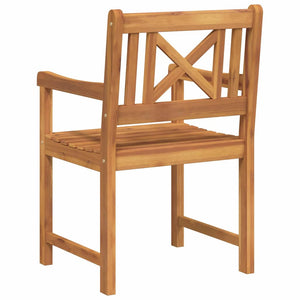 Akazienholz Gartenbank 6er Set