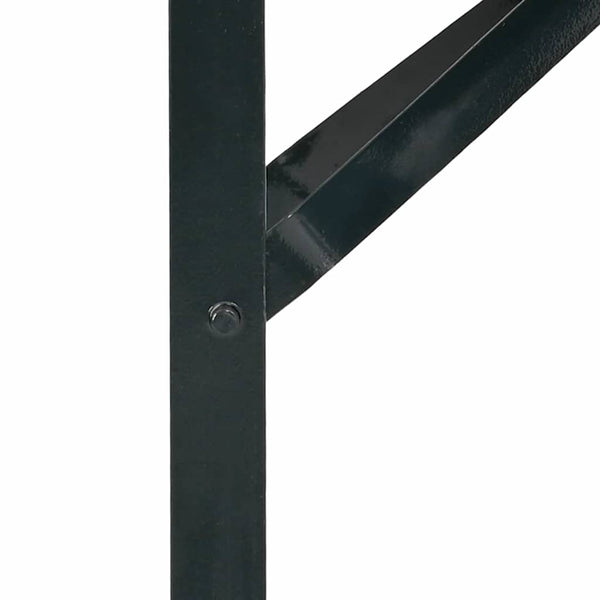 Bier Tischbeine Schwarz 75cm – 2er Set