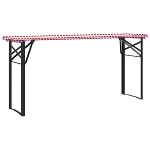 Bier Tischbeine Schwarz 75cm – 2er Set