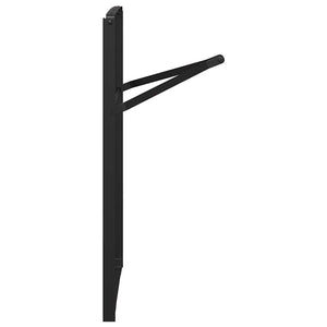 Bier Tischbeine Schwarz 75cm – 2er Set