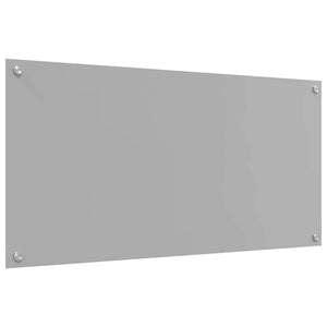 Küchenrückwand Hellgrau Glas 100x50cm