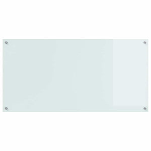 Küchenrückwand Weiß Glas 120x60 cm