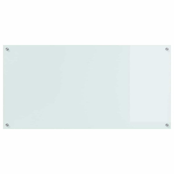 Küchenrückwand Weiß Glas 120x60 cm