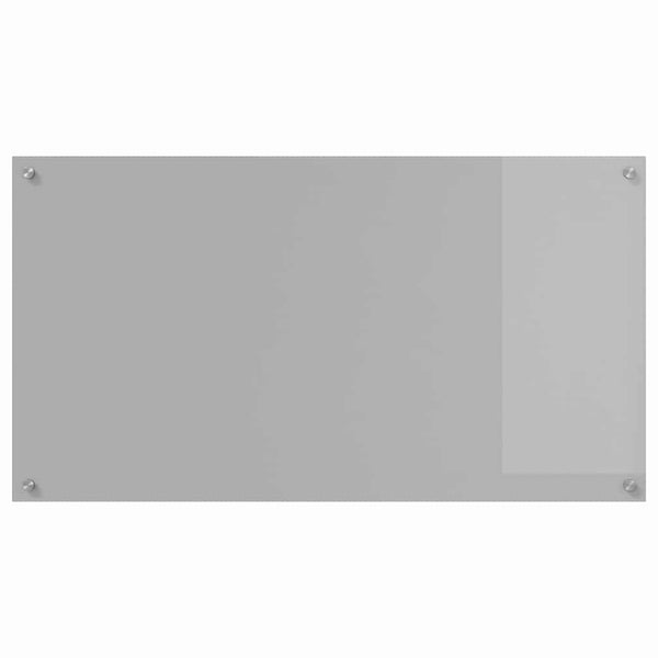 Küchenrückwand Hellgrau, Gehärtetes Glas 110x60cm