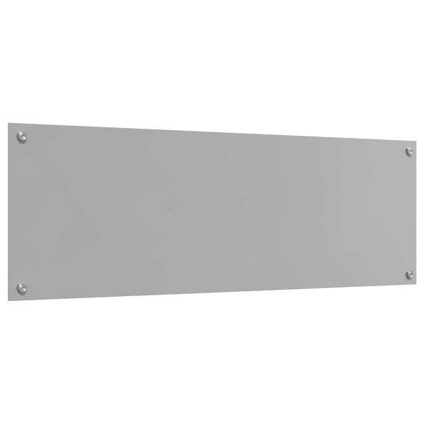 Küchenrückwand Hellgrau Glas 120x40cm