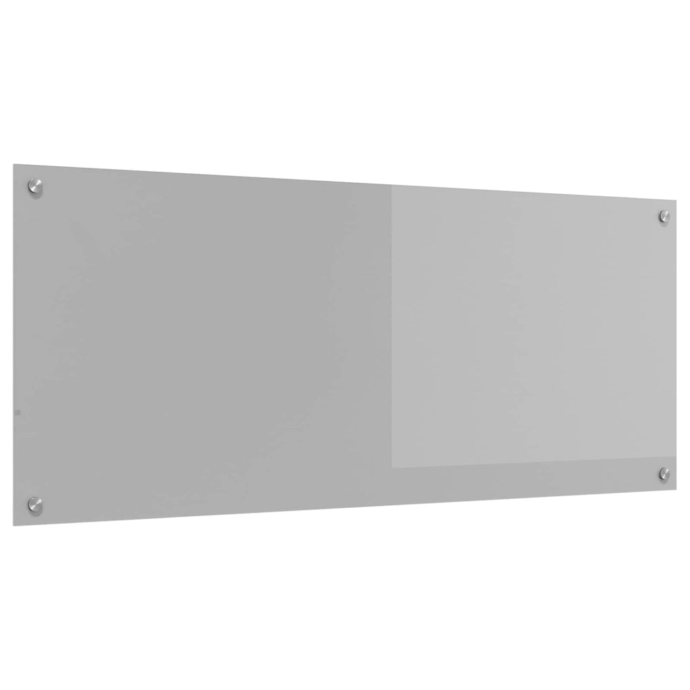 Küchenrückwand Hellgrau Glas 120x50cm