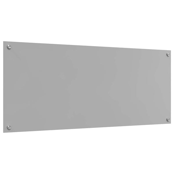 Küchenrückwand Hellgrau Glas 120x50cm