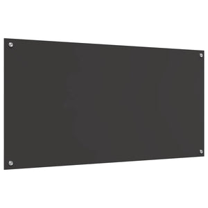 Küchenrückwand Dunkelgrau Glas 120x60cm