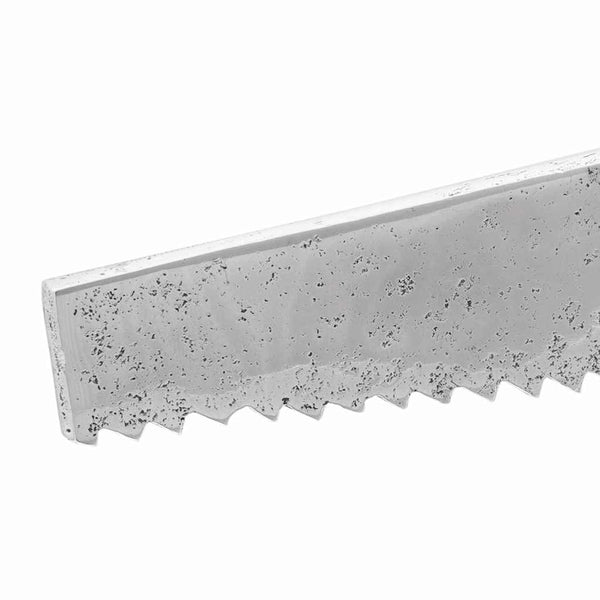 Silberne Buchstützen aus Aluminium, 2er-Set