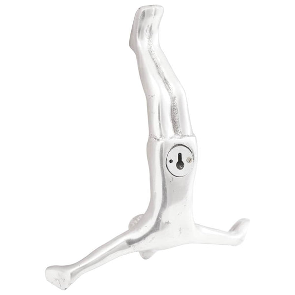 Silberne Aluminium Skulptur - 25cm