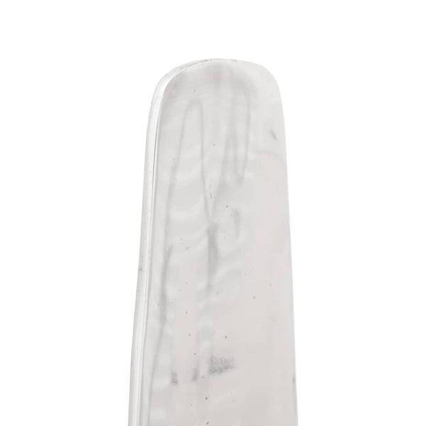 Silberne Aluminium Skulptur, 110 cm
