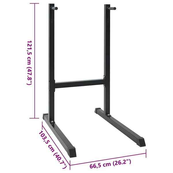 Dip Station Schwarz