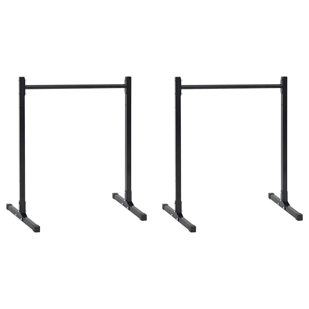 Dip Station 2er Set Schwarz