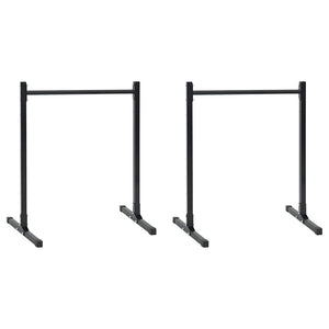 Dip Station 2er Set Schwarz
