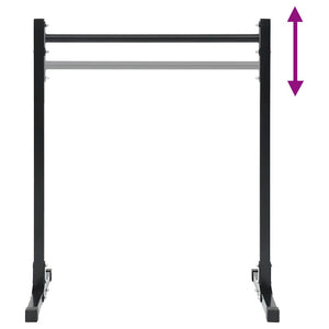 Dip Station 2er Set Schwarz