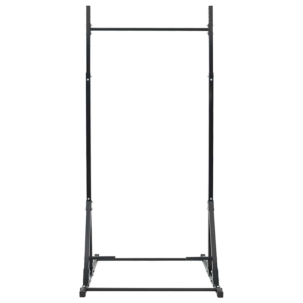 vidaXL Station de traction noire 100,5 x 102 x 234,5 cm