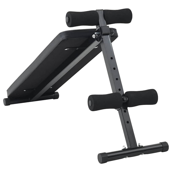 Sit-Up Bank Schwarz, Verstellbar