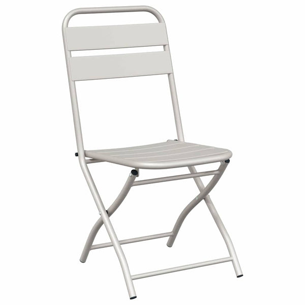 Garten Klappstühle Beige, 2er Set
