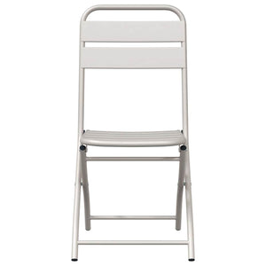 Garten Klappstühle Beige, 2er Set