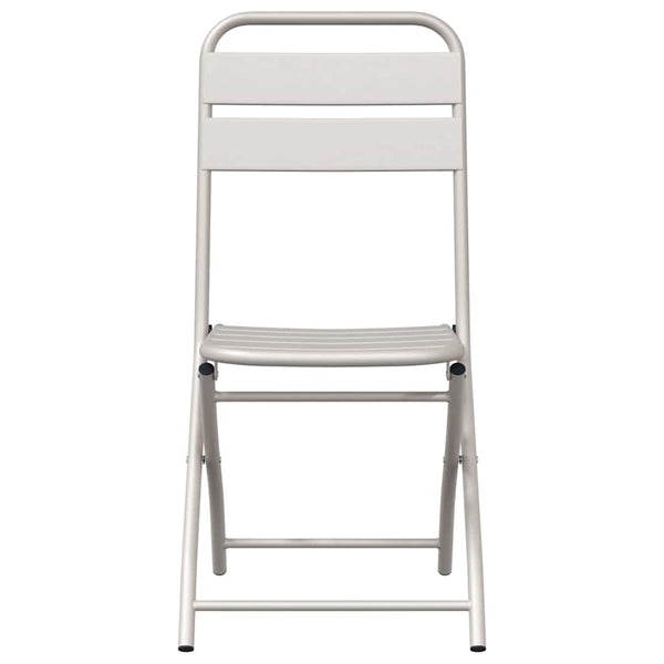 Garten Klappstühle Beige, 2er Set