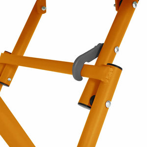 Senfgelber Bistrotisch, 55cm Quadratisch