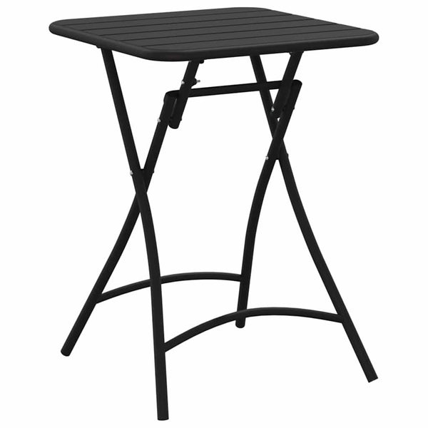 Anthrazit Bistrotisch 55x55cm Klapptisch