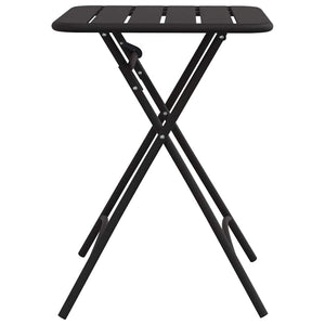 Anthrazit Bistrotisch 55x55cm Klapptisch