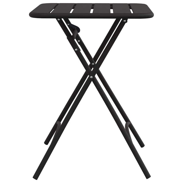 Anthrazit Bistrotisch 55x55cm Klapptisch