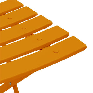 Garten Klappstuhl 2er Set Senfgelb