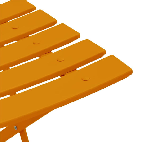 Garten Klappstuhl 2er Set Senfgelb