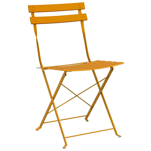 Garten Klappstuhl 2er Set Senfgelb