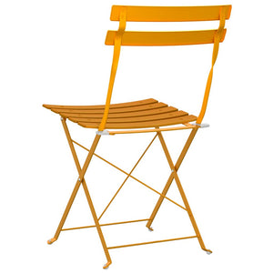 Garten Klappstuhl 2er Set Senfgelb