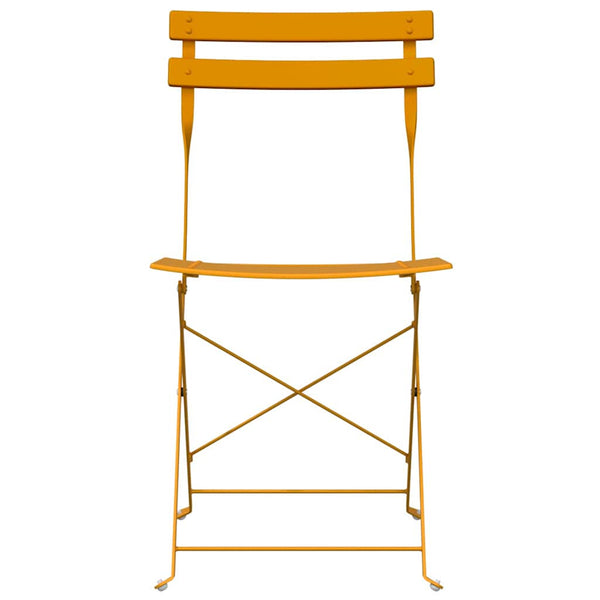 Garten Klappstuhl 2er Set Senfgelb