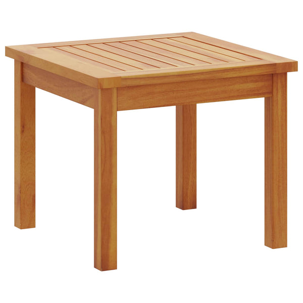 Gartensofa Set 3-teilig Cremeweiß Akazie Massivholz