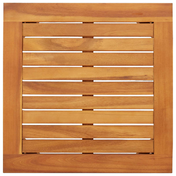 Gartensofa Set 3-teilig Cremeweiß Akazie Massivholz