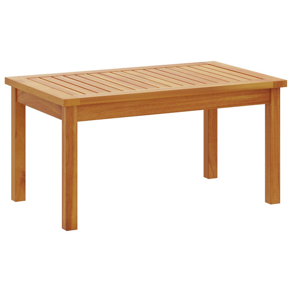 Gartensofa Set Cremeweiß Akazie 2-teilig