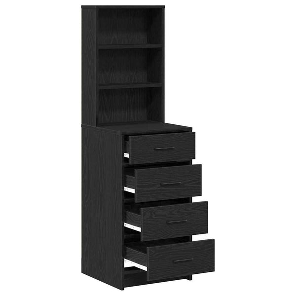 Hochboard Schwarze Eiche 135 cm