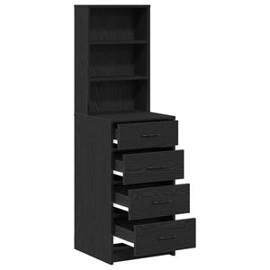 Hochboard Schwarze Eiche 135 cm