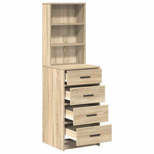 Hochboard Sonoma Eiche 40x41x135 cm