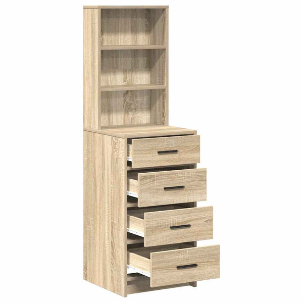 Hochboard Sonoma Eiche 40x41x135 cm