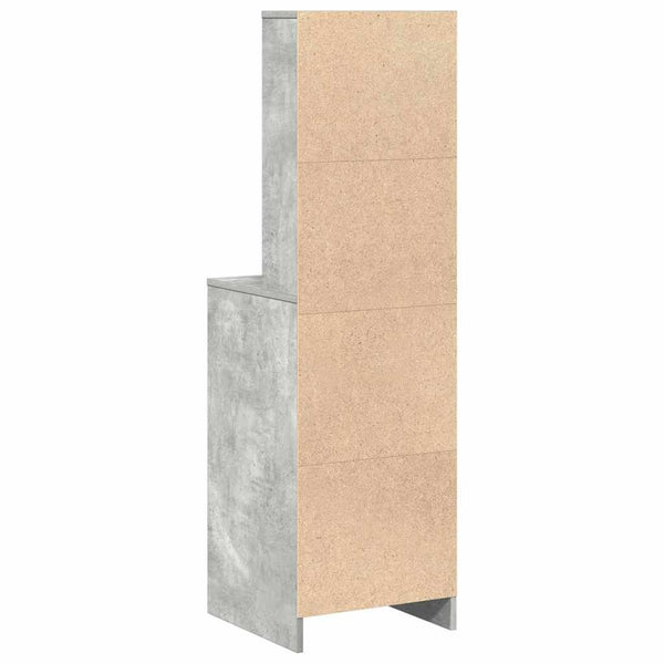 Betongraues Hochboard 40x41x135 cm