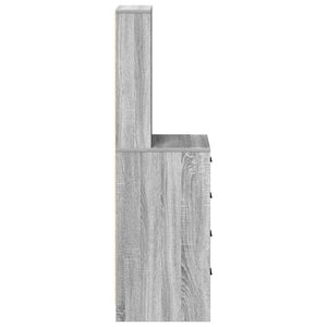Graues Sonoma Hochboard 40x41x135 cm