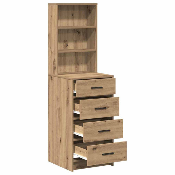 Eiche Hochboard 40x41x135cm