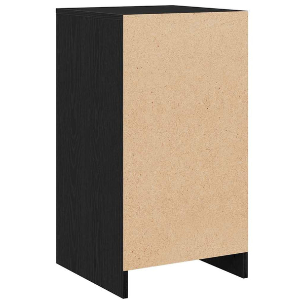 vidaXL Buffet Noir Effet Chêne 40 x 41 x 75 cm Bois d'ingénierie